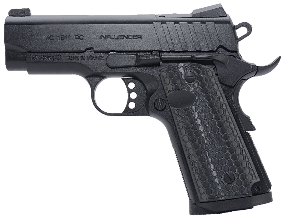 EAA Girsan MC1911 SC Influencer 9mm Luger 3.40" 7+1 SAO Pistol — view 2