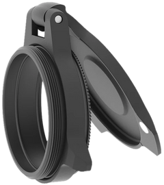 Leupold Alumina Flip-Back Lens Cover 28mm Objective Matte Black — view 2
