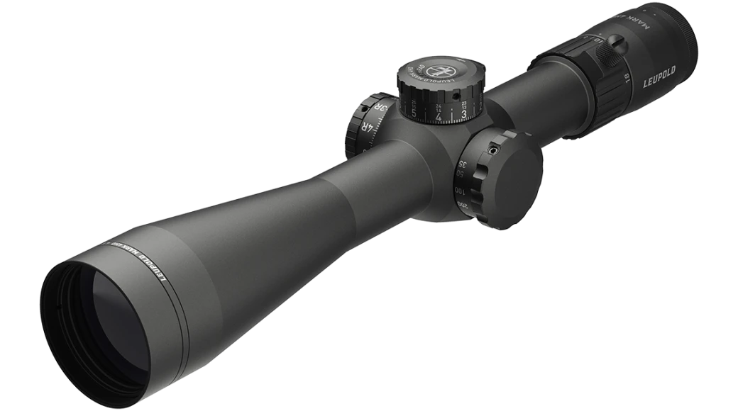Leupold Mark 4HD 4.5-18x52mm 34mm Tube FFP PR2 MIL Matte Black Riflescope — view 2