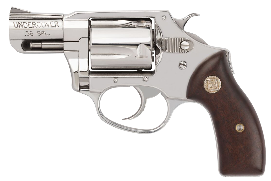 Charter Arms 73829 Undercover 38 Special 2" 5-Shot DA/SA Revolver - High Polished Stainless/Wood — view 2