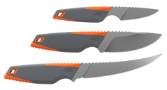 Outdoor Edge Vantex 3.50"/3"/5" Fixed Blade Drop Point/Caping/Boning 7Cr17MoV SS Glass-Filled Nylon Handle 4-Pc Knife Set — view 2