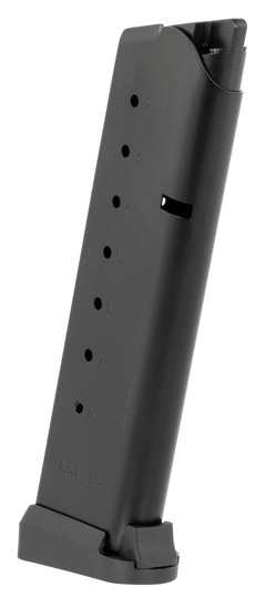 Mec-Gar 1911 Government 45 ACP 8rd Carbon Steel Magazine - Blued — view 2