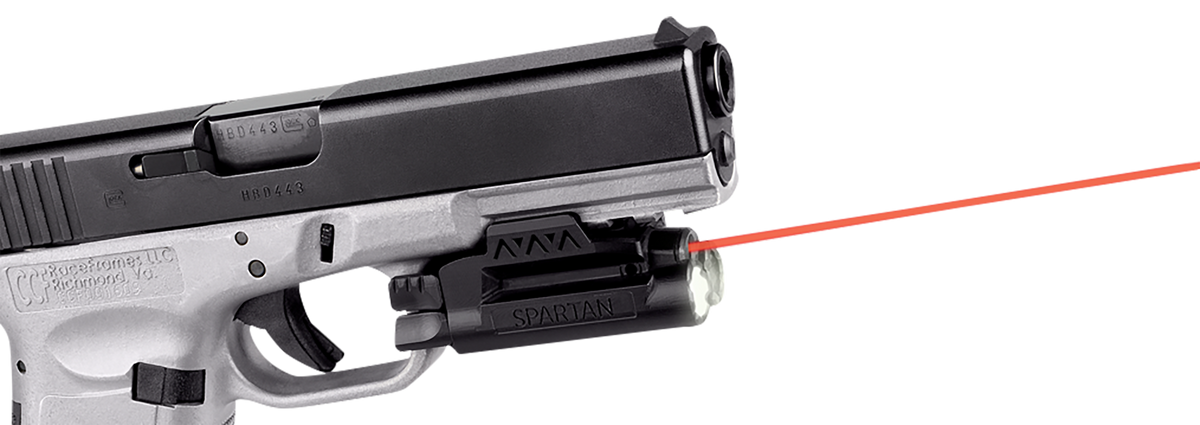 LaserMax SPSCR Red Spartan Light/Laser 120 Lumen White LED - Handgun — view 2