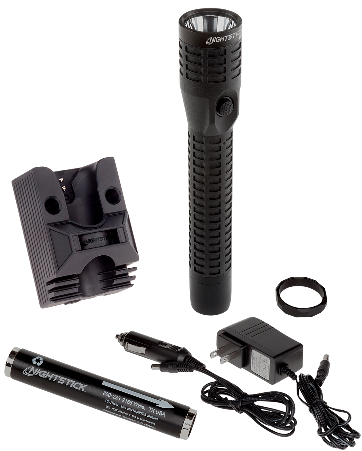 Bayco Nightstick NSR-9514XL Polymer Duty Size Rechargeable 50/200/850 Lumens LED Flashlight — view 2