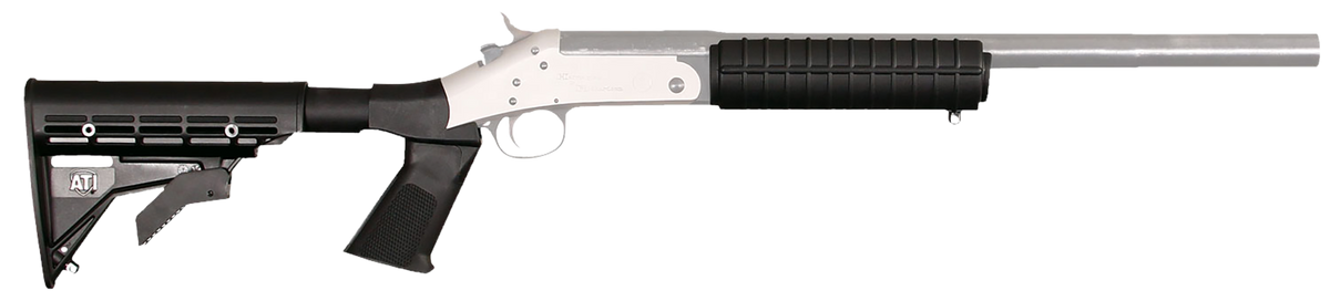 Advanced Technology HRN4100 Shotforce Stock & Forend Package Pistol Grip 6-Position Collapsible Black Synthetic for H&R / NEF — view 2