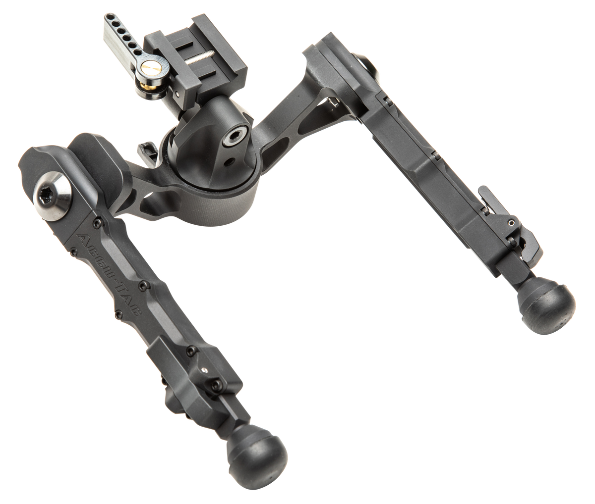 Accu-Tac FC G2 Bipod 5.25"-8.25" Picatinny Rubber Feet Black Hardcoat Anodized 6061-T6 Aluminum — view 2