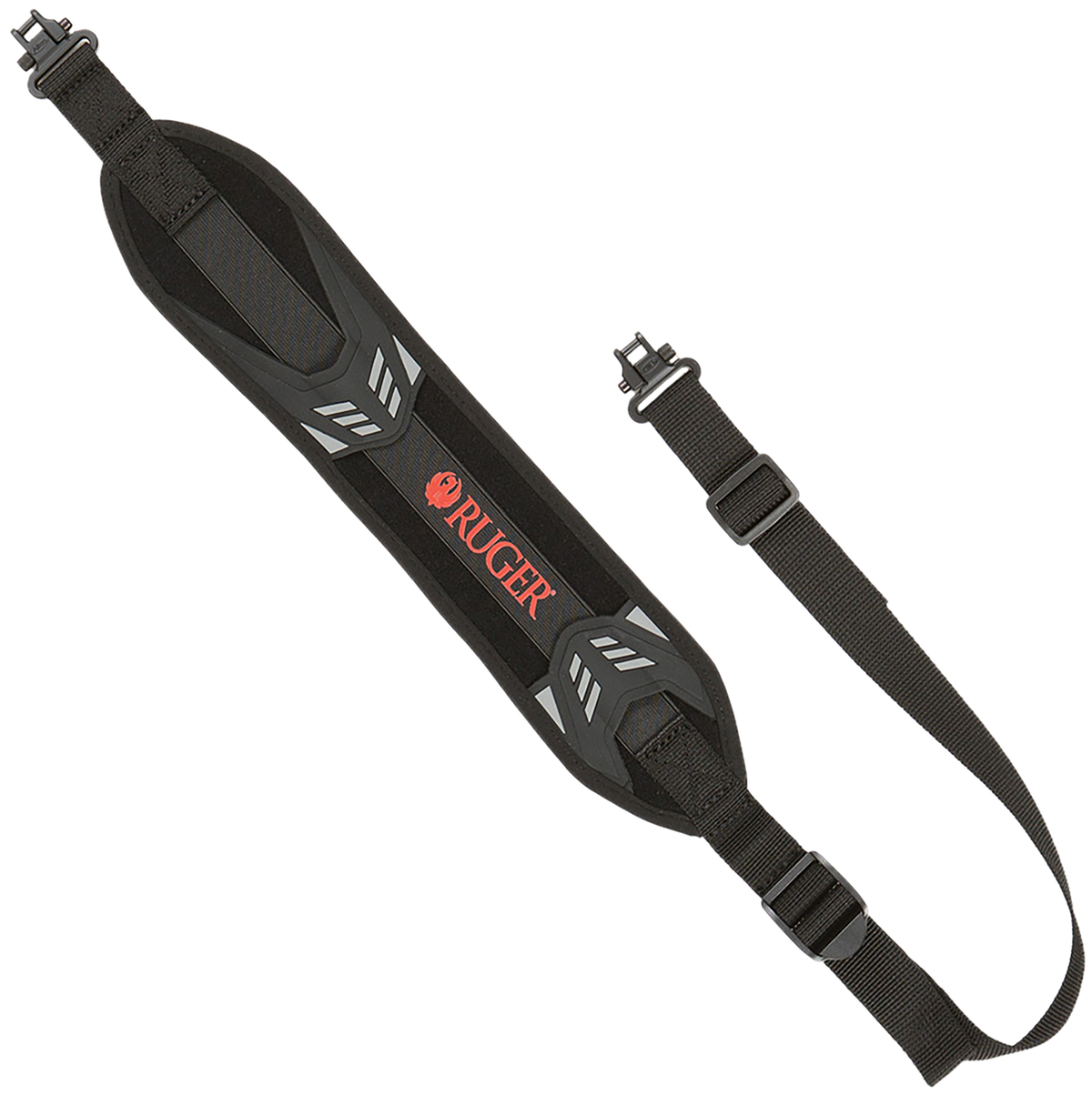 Ruger Mesa Neoprene Sling 34" OAL Adjustable Black/Red - With Swivels — view 2