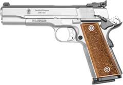 Smith & Wesson 1911 Performance Center Pro 9mm Luger 5" 10+1 Semi-Auto Pistol - Matte Silver — view 2