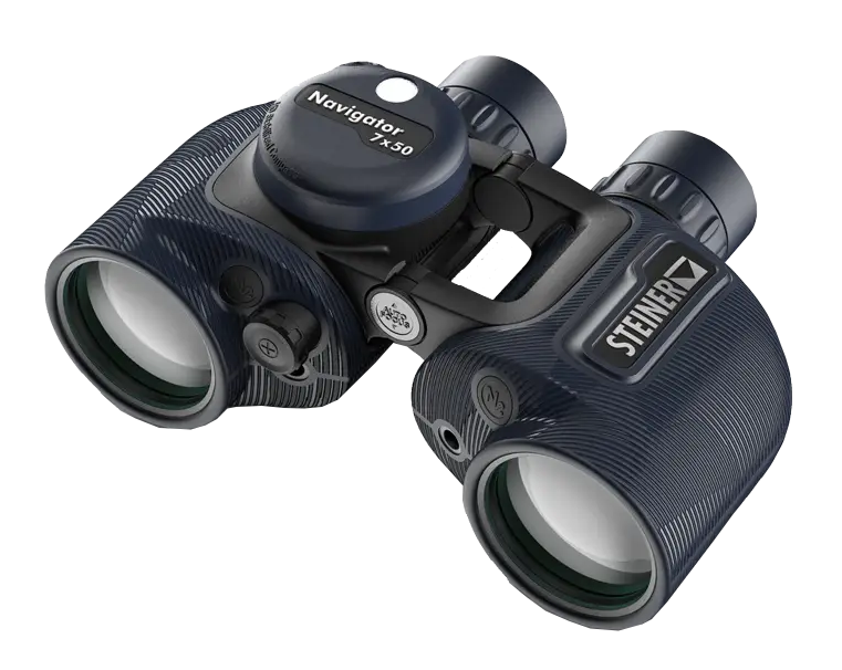 Steiner 2343 Navigator 7x50 Open Hinge Binoculars w/Compass — view 2