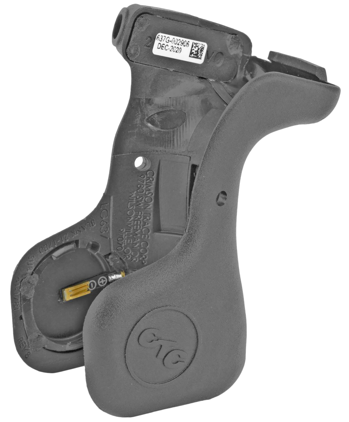Crimson Trace LG-637G Lasergrips Green Laser Sight for Glock Gen 3/4/5 Full Size - Black Polymer — view 2