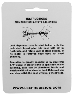 Lee 90124 Case Length Gauge 25-06 Rem with Shell Holder — view 2