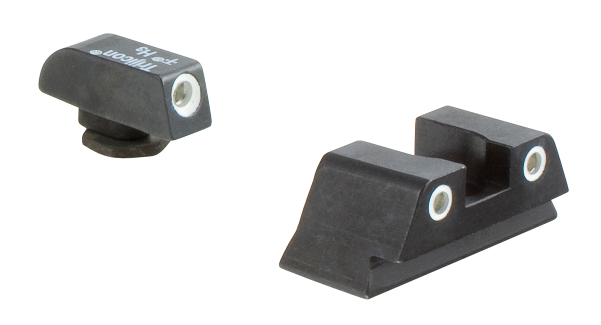 Trijicon Bright & Tough Night Sights Green Tritium White Outline - Glock 42/43/43X/48 Set — view 2