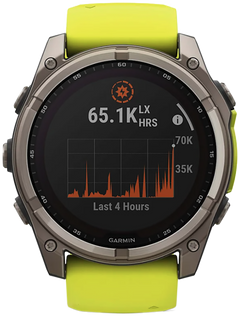 Garmin fenix 8 Solar Sapphire 51mm GPS Multisport Smartwatch - Titanium/Graphite — view 2