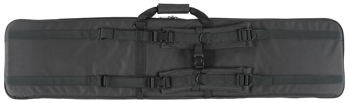 Bulldog BDT Tactical 52" Double Rifle Case Black Nylon — view 2