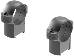 Leupold RM CZ 527 1" Medium Steel Scope Rings - Matte Black — view 2