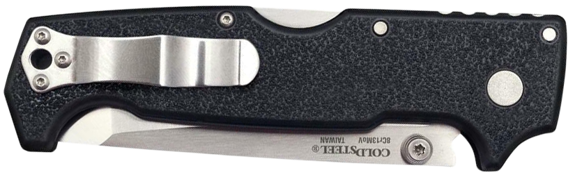 Cold Steel SR1 Lite 4" Tanto Folding Plain Edge 8Cr14MoV SS Black Griv-Ex Handle — view 2