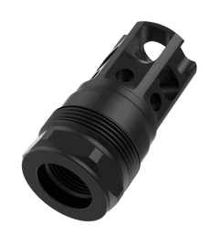 Liberty Precision Machine Liberty Bell Muzzle Brake 1/2x28 Black Nitride 1.70" — view 2