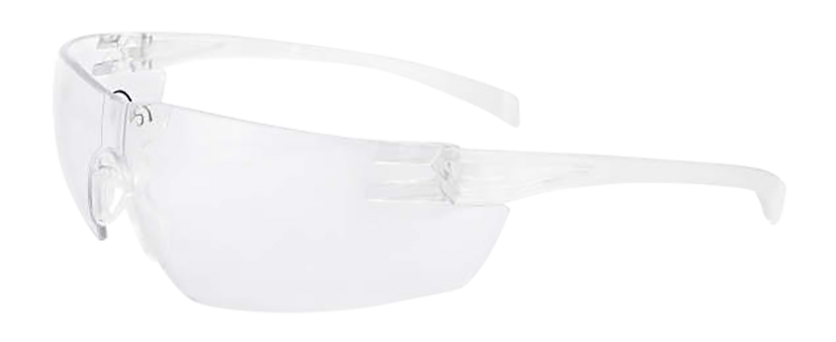 Radians DUFL10110C Frameless Safety Glasses Clear Lens Clear Frame — view 2