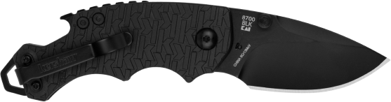 Kershaw Shuffle 8700BLK 2.40" Folding Plain 8Cr14MoV Black Oxide Black GFN — view 2
