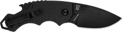 Kershaw Shuffle 8700BLK 2.40" Folding Plain 8Cr14MoV Black Oxide Black GFN — view 2