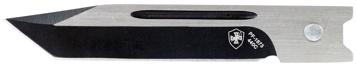 Templar Knife LBRF231 Gen II Betsy Ross Flag Large 3.50" OTF Tanto Plain 440C Black Oxide Stonewashed 5.25" Aluminum Handle Glass Breaker — view 2