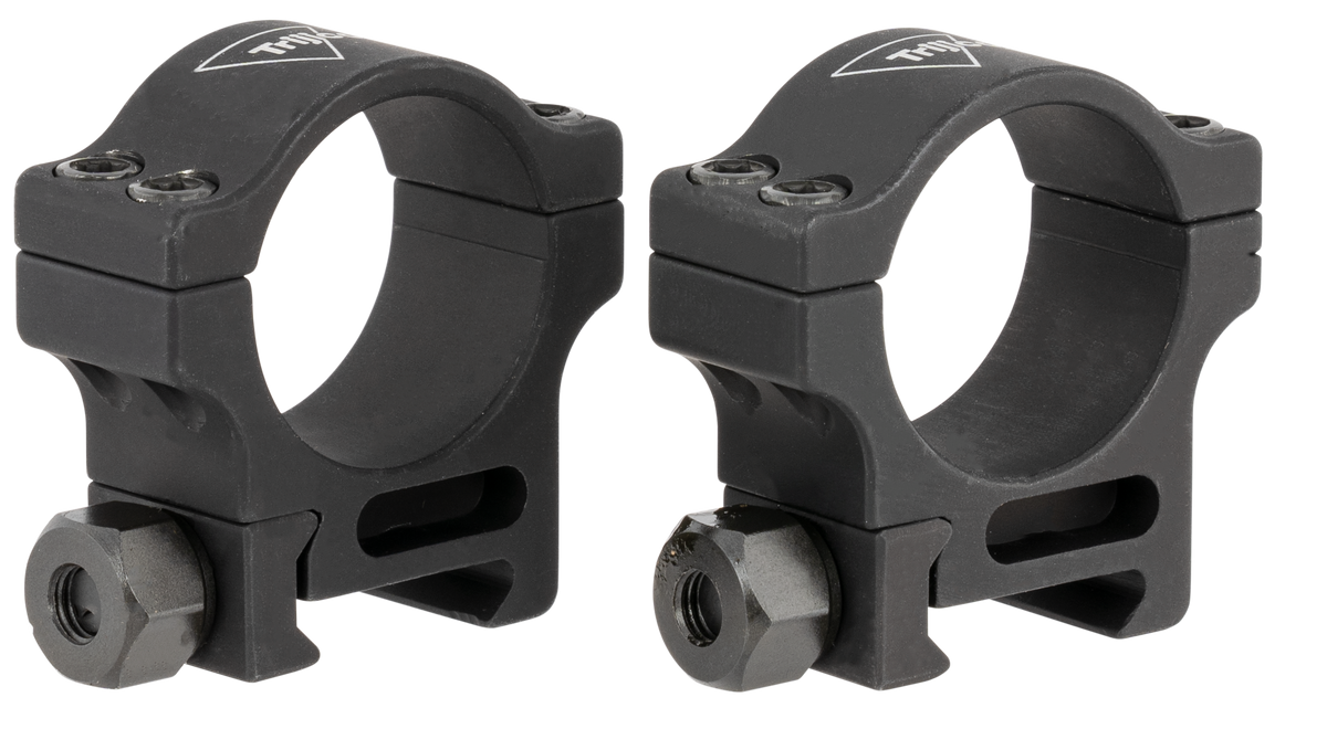 Trijicon AC22009 30mm Riflescope Rings Standard Height Picatinny - Black Hardcoat Anodized — view 2