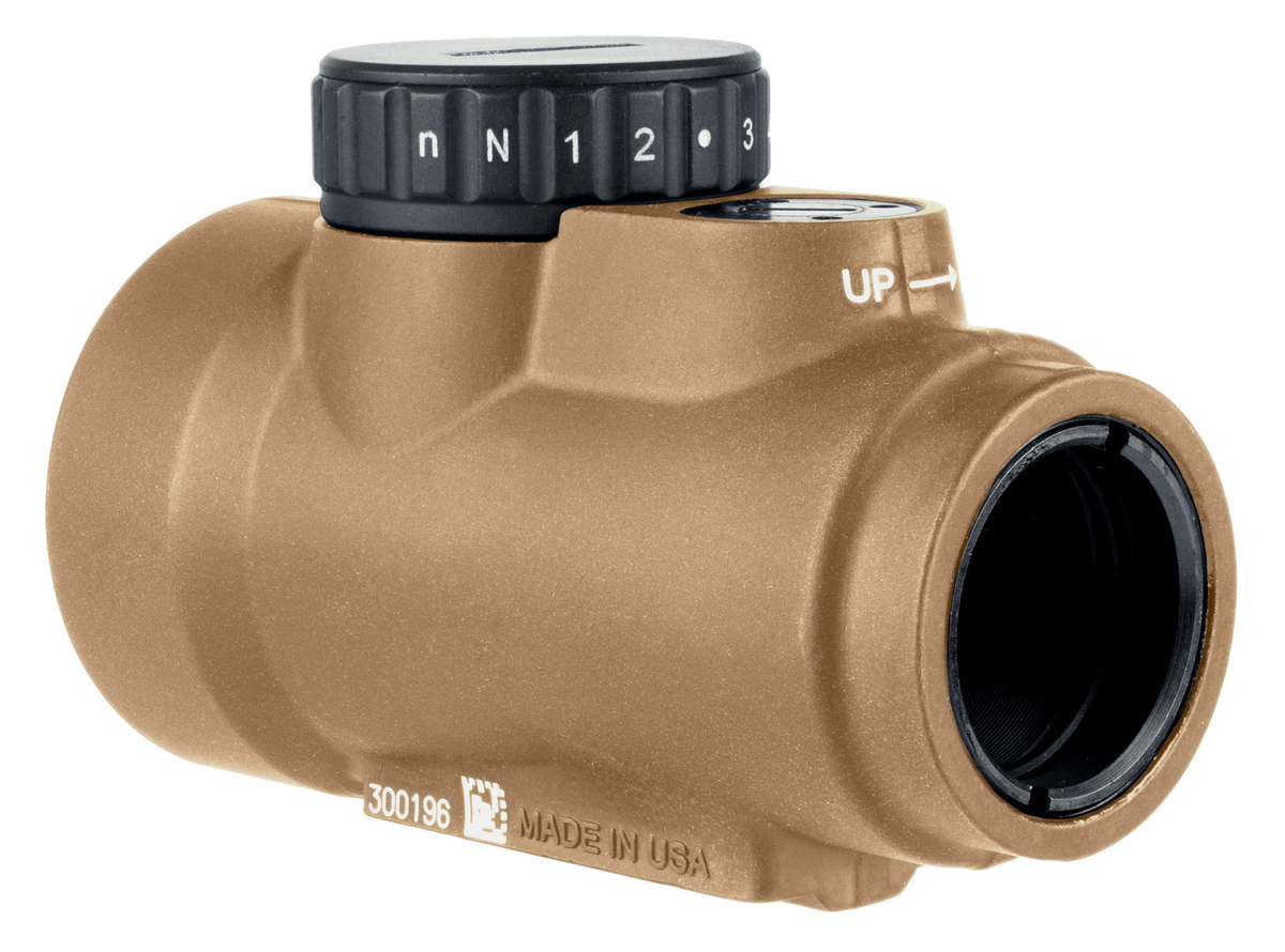 Trijicon MRO SD 1x25mm 2 MOA Green Dot Reflex Sight - Coyote Tan — view 2