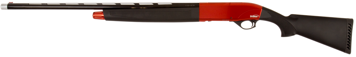 TriStar Viper G2 Compact 20 Gauge 26" 3" 5+1 Semi-Auto Shotgun - Red Anodized Steel Receiver, Synthetic Stock — view 2
