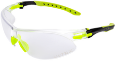 Allen Keen Youth Safety Glasses Clear Lens Lime Green Frame — view 2