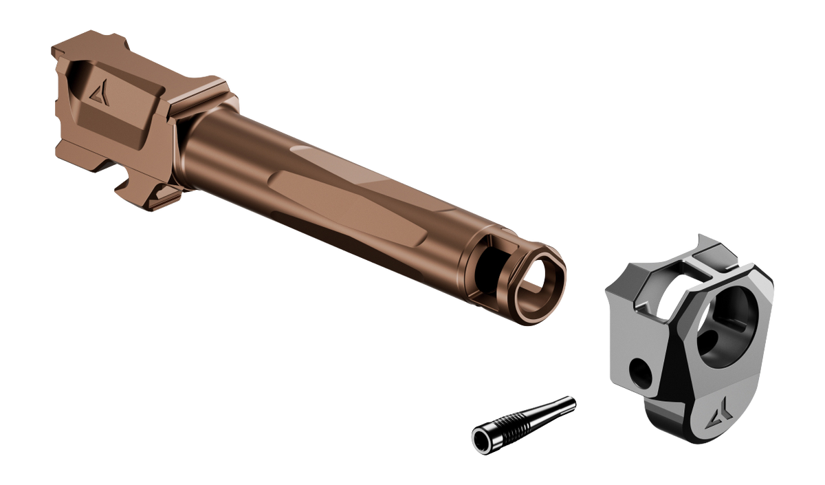 Radian Weapons Afterburner + RAMJET 9mm Fluted Barrel & Muzzle Brake - Glock 19/45 Gen 6 — view 2