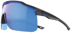 Glock Safe Action Tactical Glasses Blue Mirror Lens Black Frame — view 2
