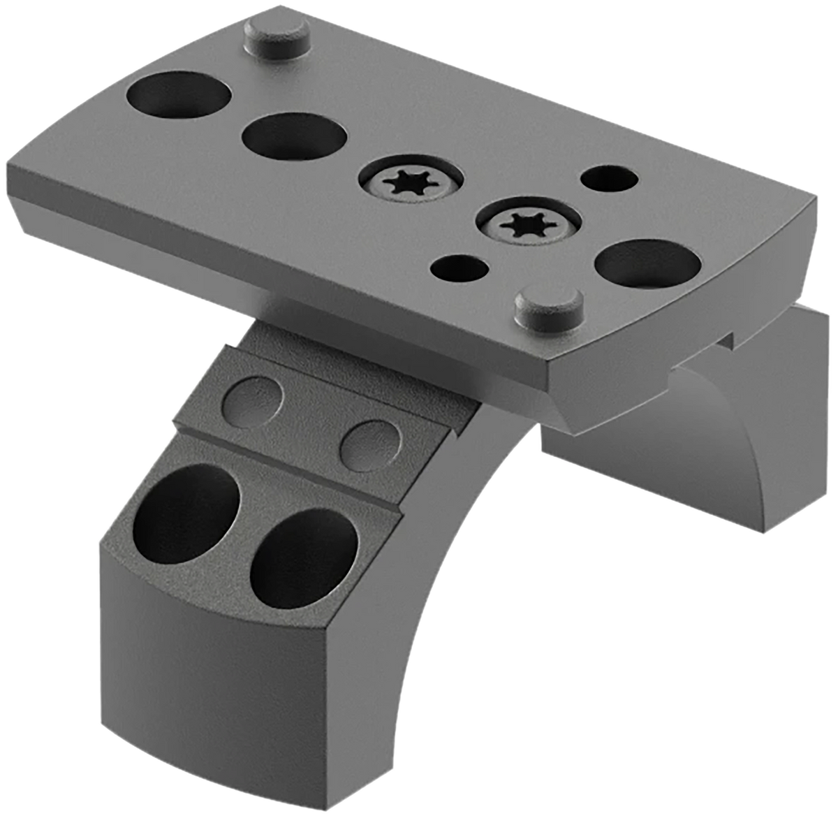 Leupold DeltaPoint Pro 35mm Ring Top Mount Kit Matte Black Aluminum — view 2