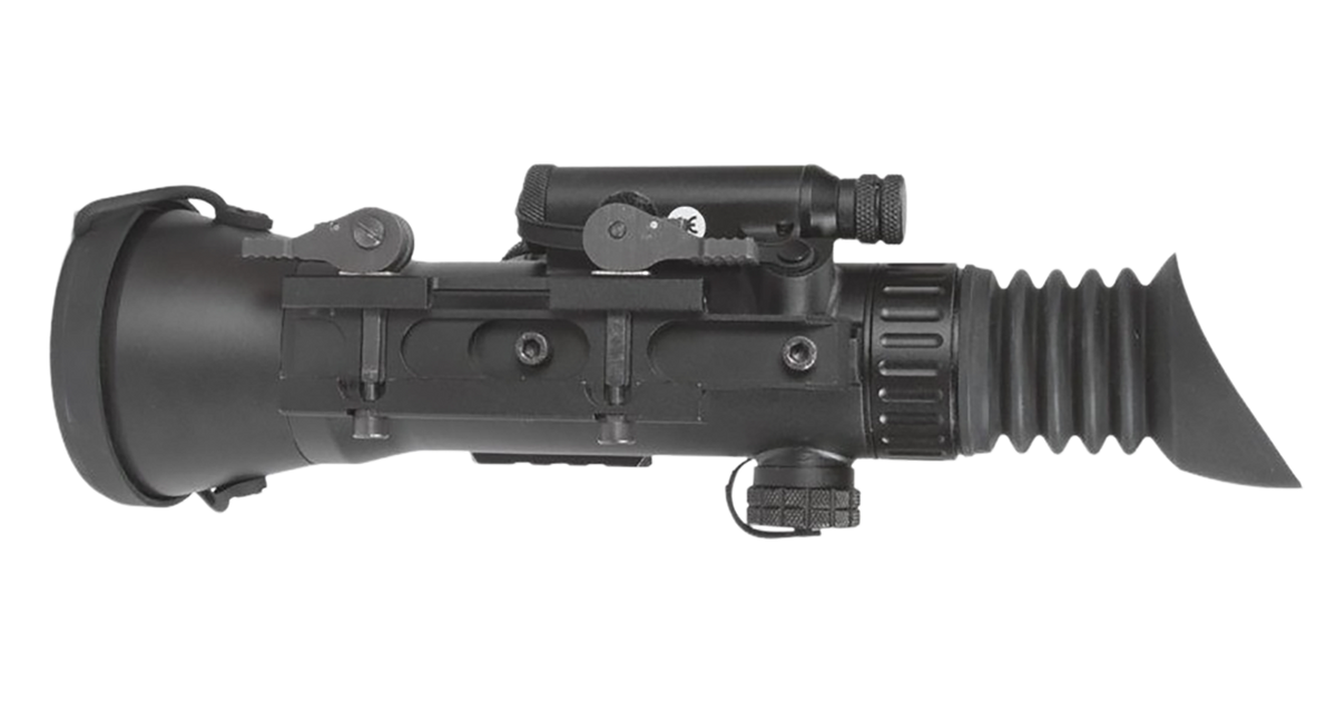 AGM Global Vision Wolverine-4 NW1 Night Vision Riflescope 4x 45mm Gen 2+ Level 1 Matte Black — view 2