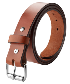 1791 Gunleather Gun Belt 01 48/52 Classic Brown Leather 1.5" Buckle — view 2