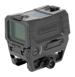 Holosun AEMS-EVO 1x 1.26"x0.98" 2 MOA Red Dot/65 MOA Circle Multi-Reticle Enclosed Reflex Sight - Black Anodized — view 2
