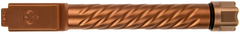 Ballistic Advantage Premium Series 9mm Luger 5" Spiral Fluted Threaded Barrel - Copper PVD - Fits Glock 17 Gen 5 — view 2