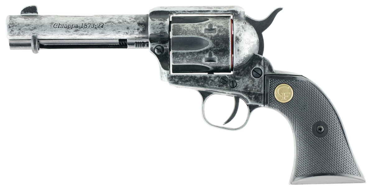 Chiappa Firearms SAA 1873 22 LR 4.75" 6-Shot SAO Revolver - Antique Finish — view 2