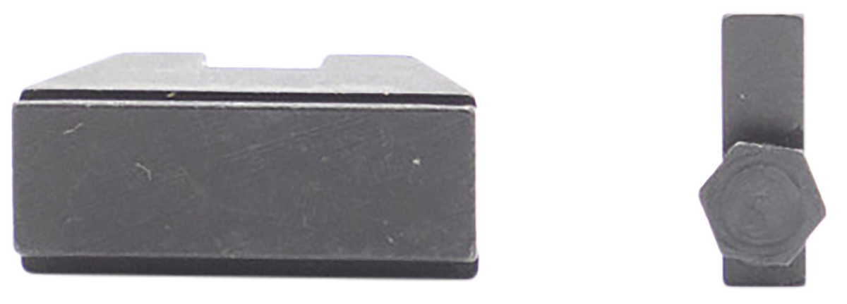 AmeriGlo GL429 Optic Compatible Sight Set for Glock XL Tall Serrated Front / Black Rear — view 2
