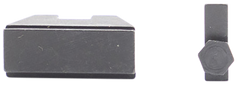 AmeriGlo GL429 Optic Compatible Sight Set for Glock XL Tall Serrated Front / Black Rear — view 2