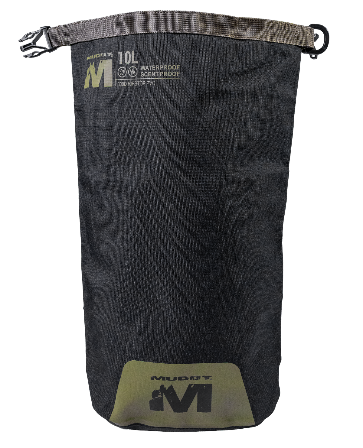 Walkers Game Ear Muddy 10L Waterproof Dry Bag - Black — view 2