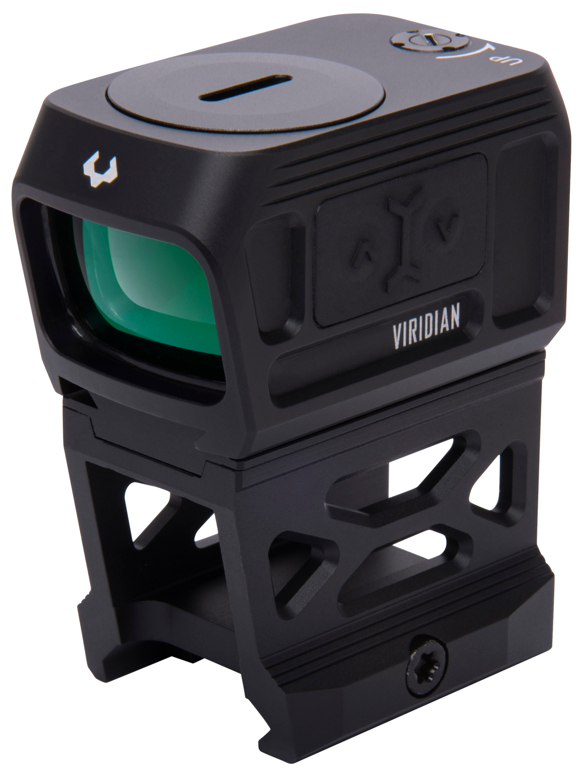 Viridian RFX45 Pro Closed Emitter Green Dot 5 MOA 1x24mm Reflex Sight - ACRO/RMR/Glock MOS/Picatinny — view 2