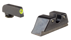 Trijicon HD XR Night Sight Set Green Tritium Yellow Outline Front / Green Tritium Rear - Fits Glock 17 MOS / 19 MOS / 34 MOS / 45 MOS — view 2