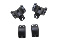 DNZ Game Reaper 2 2-Pc Scope Mount & Ring Combo 1" Medium Matte Black - Howa — view 2
