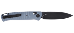Columbia River Counterpart 3.38" Folding Drop Point Plain Black Oxide 12C27 SS Gray GRN Knife — view 2