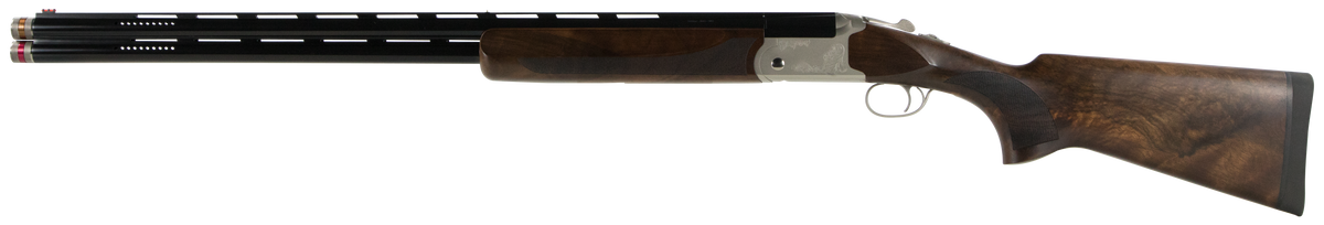 TriStar TT-15 Sporting 12 Gauge 30" 2-Rd 3" Chamber O/U Break Open Shotgun - Silver Receiver, Turkish Walnut — view 2