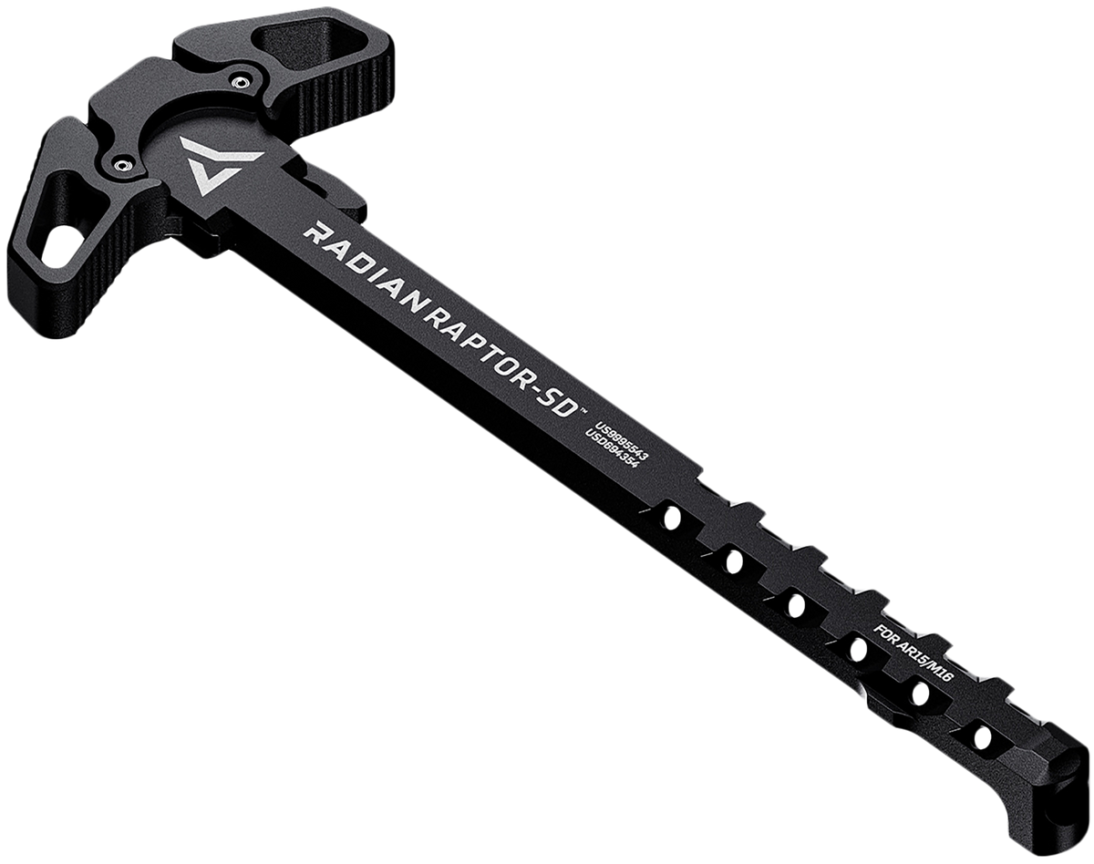 Radian Weapons Raptor-SD Ambidextrous AR-15/M16 Charging Handle - Black — view 2