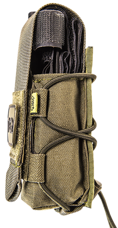 High Speed Gear 11TQ00OD TACO Tourniquet Pouch OD Green Nylon MOLLE — view 2