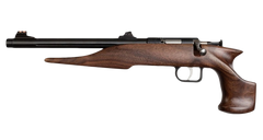 Crickett Hunter Adult 22 Mag 9" Threaded 1-Rd Bolt Action Pistol - Walnut Stock — view 2