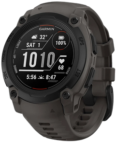 Garmin Instinct E 40mm GPS Smartwatch Black Case Charcoal Band — view 2