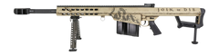 Barrett M82A1 America 250 50 BMG 20" 10+1 Semi-Auto Rifle - Black Fluted Barrel — view 2